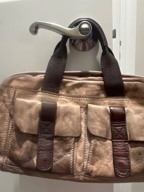 Genuine Spikes and Sparrow Leather Bag